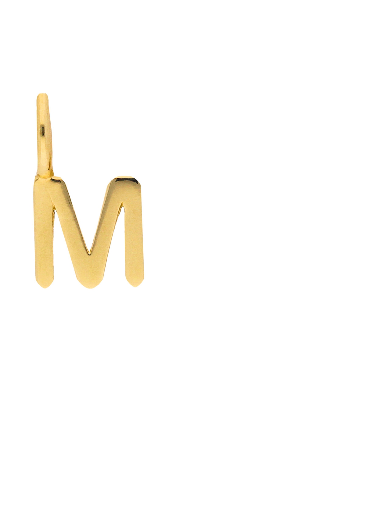 Buchstabenanhänger aus Gold