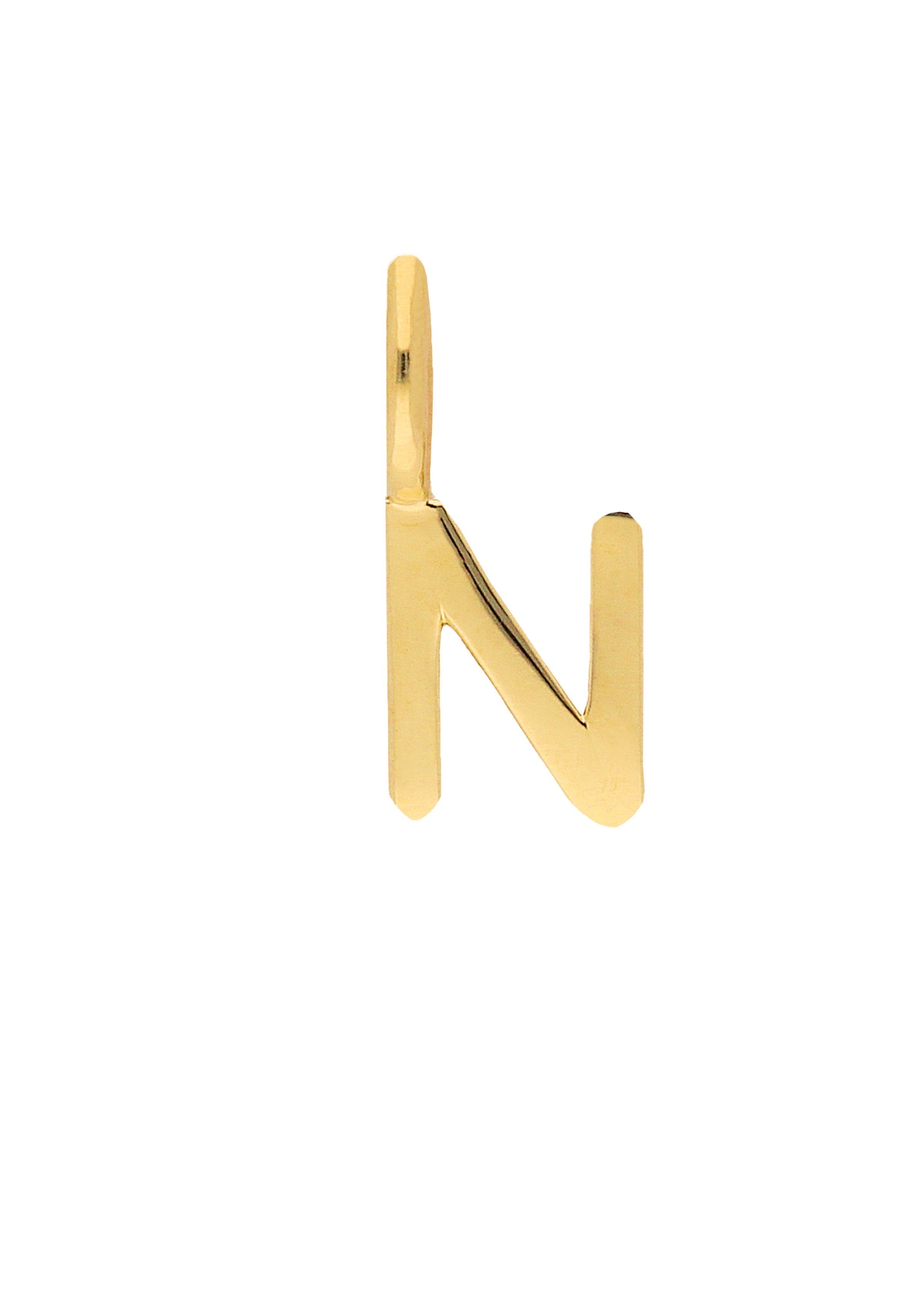 Buchstabenanhänger aus Gold