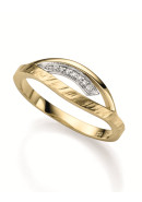 Ring aus Gold mit Zirkonia (23-251)