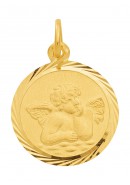 Amor Medaille aus Gold
