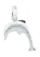 Delfin Kettenanhänger aus Silber