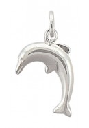 Delfin Kettenanhänger aus Silber