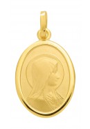 Madonna Medaille aus Gold