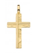 Kreuzanhänger aus Gold